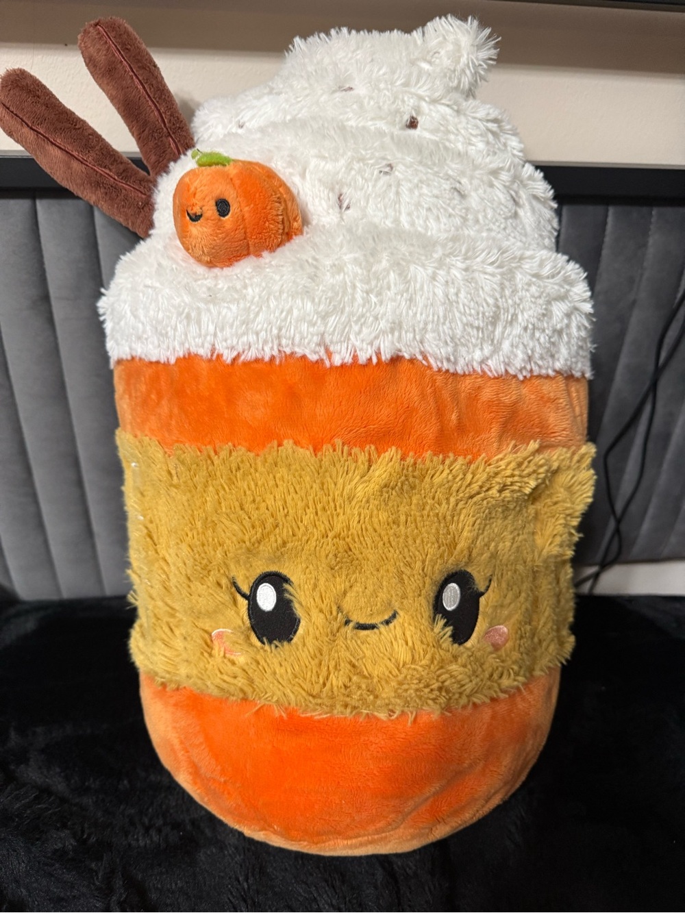 Squishable Comfort Food Pumpkin Spice Latte Plush Stuffed Animal 2022 Large